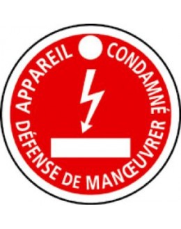 AP-467 - Macaron Appareil condamné - CATU