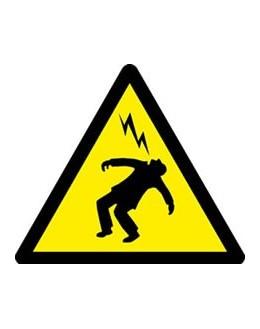 AM-41/1 - Affiche avertissement danger électrique - CATU