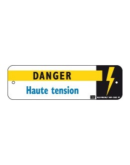 AM-132/2 - Affiche Danger haute tension (lot de 10) - CATU