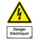 ATP-49/A4 - Pancarte adhésive Danger électrique - CATU