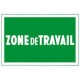 AM-620/3 - Plaque de signalisation pour zone de travail - ATU