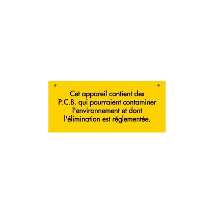 AM-996 - Signalisation pyralène PCB - CATU