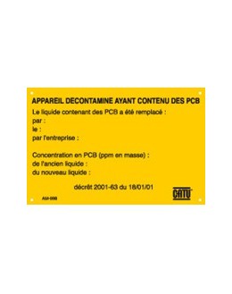 AM-998 - Appareil décontaminé des PCB (lot de 5) - CATU