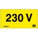 AT-52/1 - Etiquette de signalisation 230V - CATU