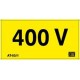 AT-53/05 - Etiquette de signalisation 400 V - CATU