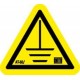 AT-50/053 - Étiquette d'avertissement de terre - CATU