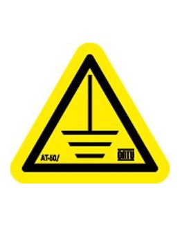 AT-50/053 - Étiquette d'avertissement de terre (30X) - CATU