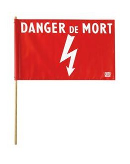 AL-52 - Fanion danger de mort - CATU