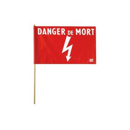 AL-52 - Fanion danger de mort - CATU