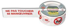Catu Ruban Adhésif "NE PAS TOUCHER NI MANŒUVRER" – 50 Mm X 100 M – Sécurité Électrique Pro