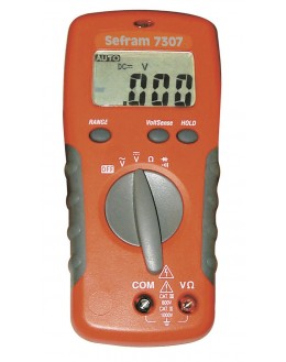 Multimètre numérique 2000 points - SEFRAM - SEFRAM 7307 avec sacoche offerte