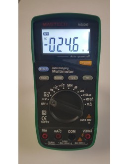 MS8209 - multimetre 5 en 1 - multimetre thermometre sonometre hygrometre luxmetre