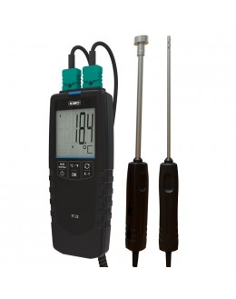 TT22 Thermomètre numérique 2 Voies de contact KIMO - 25523 - remplace TKB et TK2
