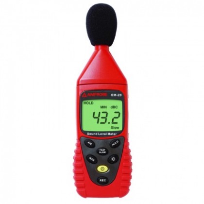 SM-20A - sonomètre enregistreur numérique de 30 à 130 dB - AMPROBE - SM20A