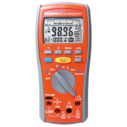 MW 9091 - multimètre, mesureur d'isolement de 50 à 1000v - SEFRAM MW9091