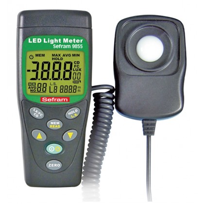 SEFRAM 9855 - luxmètre LED et mesure classique