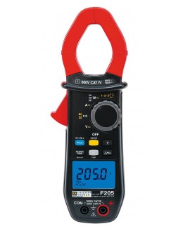 F205 Pince multimètre AC+DC TRMS 600AAC/900ADC
