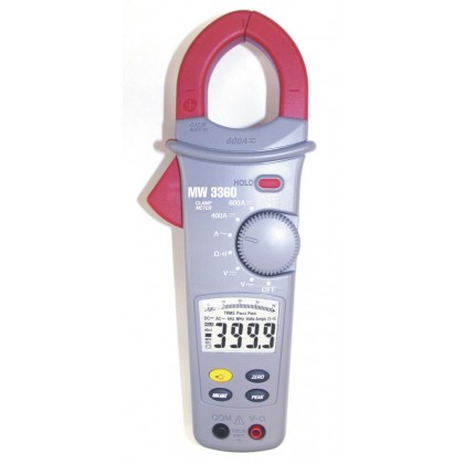 MW3360 - 600 AAC Clamp Meter / DC and AC / DC - SEFRAMMW3360 - 600 AAC Clamp Meter / DC and AC / DC - SEFRAMMW3360 - 600 AAC Cla