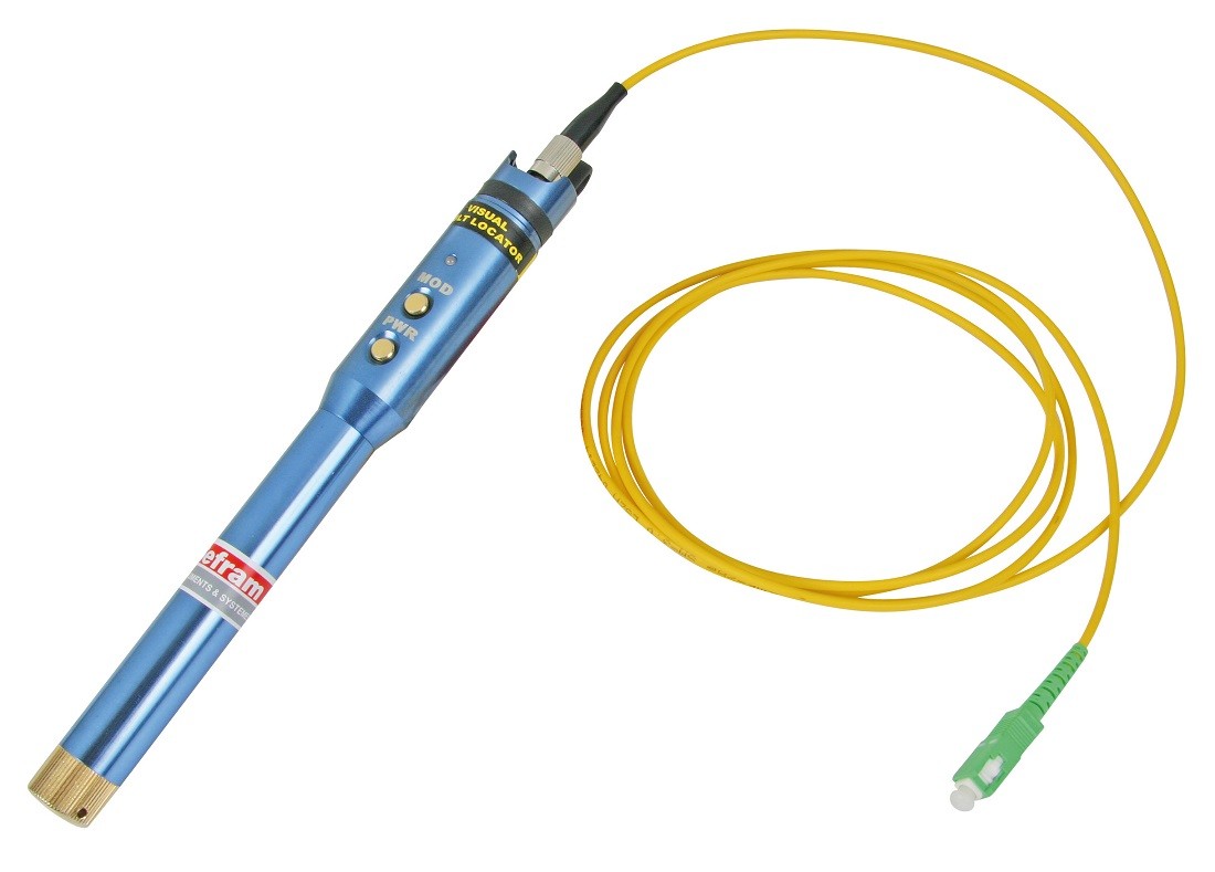 VVF5 - Testeur de continuité fibre optique - Ideal Testeurs de fibre  Datacom / Telecom / Optics - Distrimesure