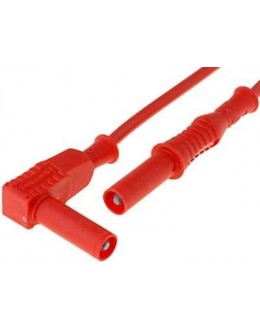 Cordon de mesure rouge - 1m50 -20A - ELECTRO PJP 2359-IEC-150R