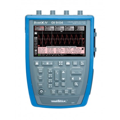 OX7104 - Oscilloscope numérique 4x100Mhz 2,5Géch/s écran couleur - METRIX