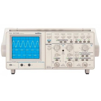 OX803B - Oscilloscope analogique 2x40Mhz - METRIX