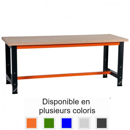 Établis d'atelier à hauteur réglable