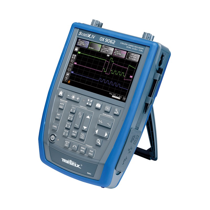 OX7104BCK Digital oscilloscope 4x100Mhz 2.5 GS / s color screen