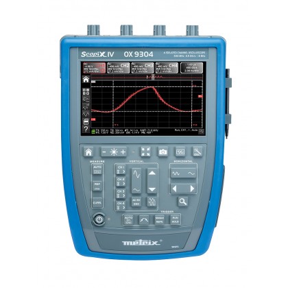 OX9104 - Oscilloscope numérique 4x100Mhz 2,5Géch/s écran couleur - METRIX - remplace OX7104