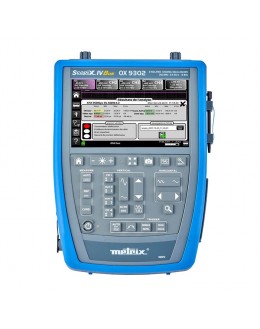 OX7104BCK - Digital oscilloscope 4x100Mhz 2.5 GS / s color screen, ethernet + software + bag - METRIX