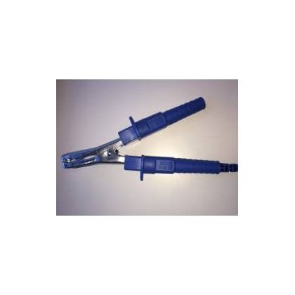 Cordon 8 mètre HT pince croco bleue - CHAUVIN ARNOUX - P01295214 pour contrôleur d'isolement