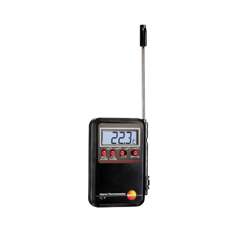 Module thermomètre avec sonde et alarme