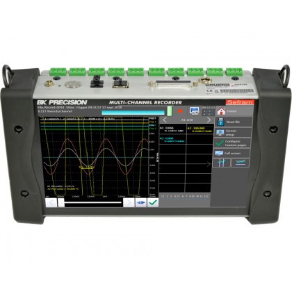 DAS220 - Enregistreur portable 10 voies - SEFRAM