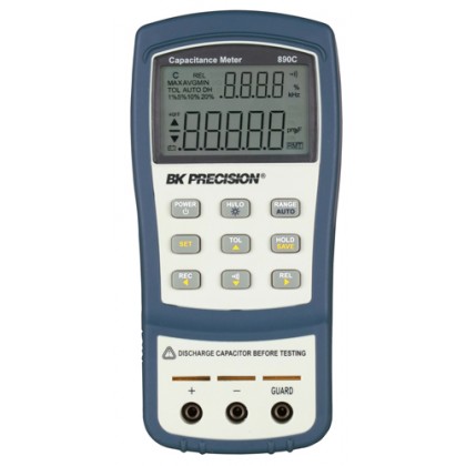 BK830CS - Capacimètre numérique portable avec sacoche - BK PRECISION