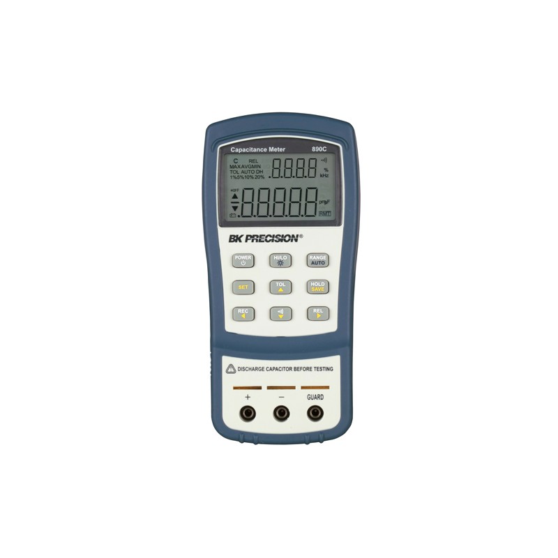 BK890C - Capacimètre numérique 11000 points, 50mF - BK PRECISION -  Distrimesure