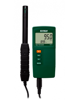 thermo-hygromètre 95%HR portable avec sonde déportée Extech RH210