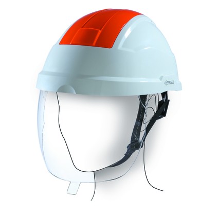 TC42ESBR - CASQUE D'ELECTRICIEN AVEC ECRAN - Sibille Fameca