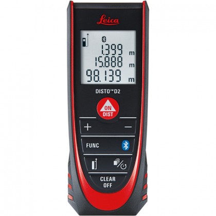 Lasermètre, Télémètre laser 0.05 à 100m DISTO D2 - LEICA