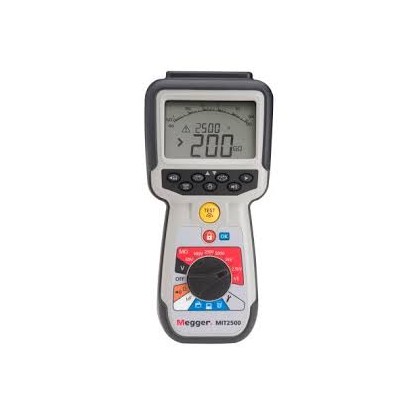 Isolamètre MIT2500-LG1 0,5/1/2,5kV - 20GOhms, voltmètre 600V - 1004-745