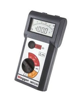 MEGOHMMETRE NUMERIQUE 250/500/1000V - Controleur d'isolement - MEGGER - MIT230-EN - mesureur d'isolement