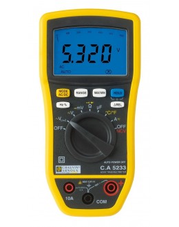 CA5233 - multimètre numérique - P01196733 - CHAUVIN ARNOUX
