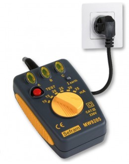 MW9205 - RCD Tester - SEFRAM