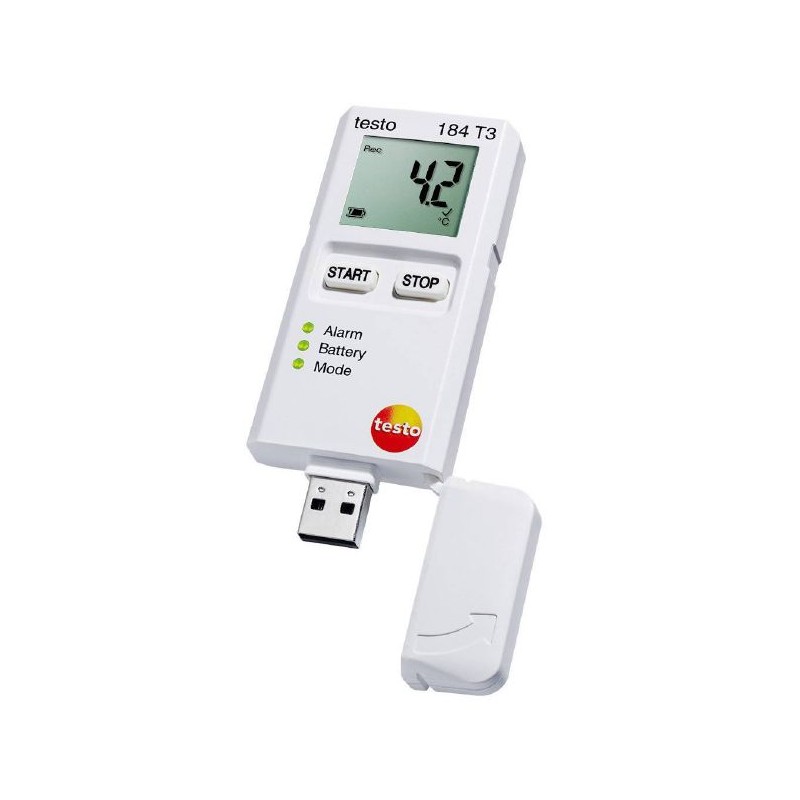 ENREGISTREUR THERMO/HYGROMETRE AUTONOME USB AVEC AFFICHAGE - L