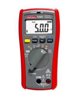 SEFRAM 7220 - Multimètre numérique 6000 points, TRMS AC, Bluetooth