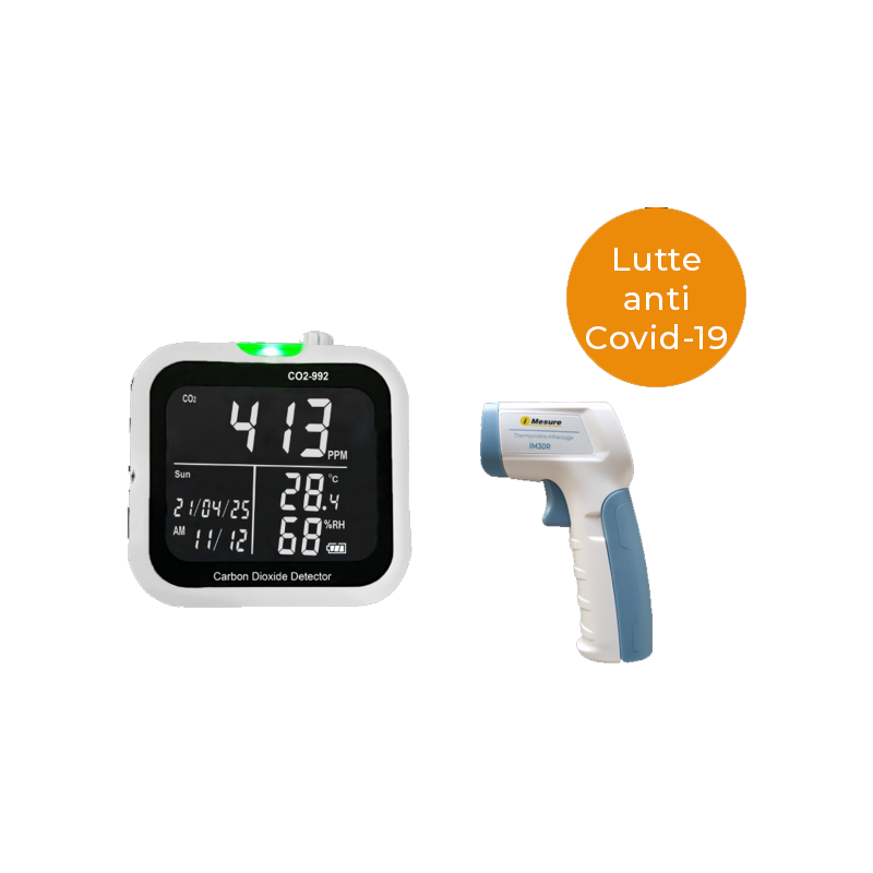 Thermomètre pour détection de fièvre 32° à 45°C - Imesure IM30R -  Distrimesure