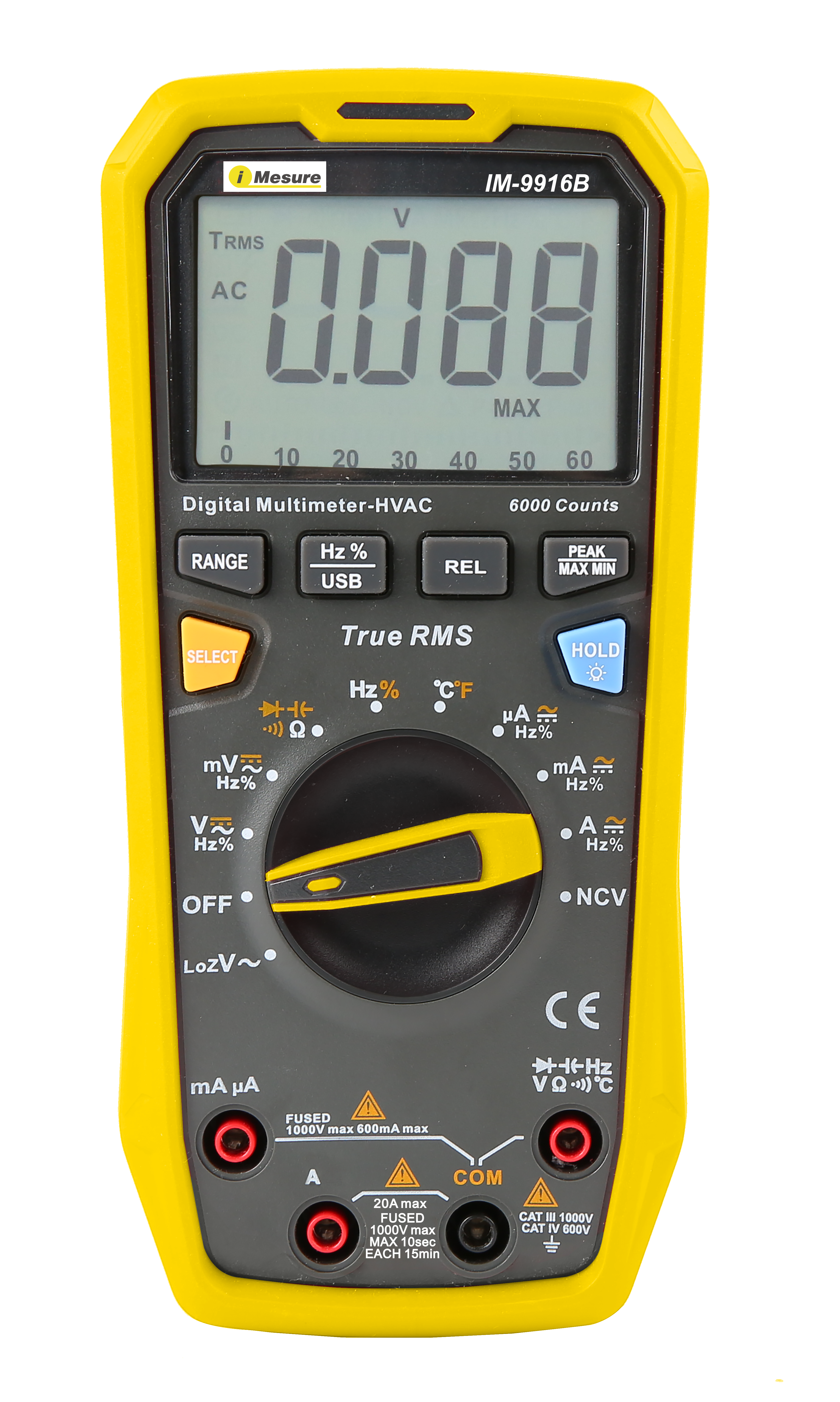 Multimètre Numérique Brilliant Tools - Neuf Avec Piles, Mesure Tension/résistance/courant
