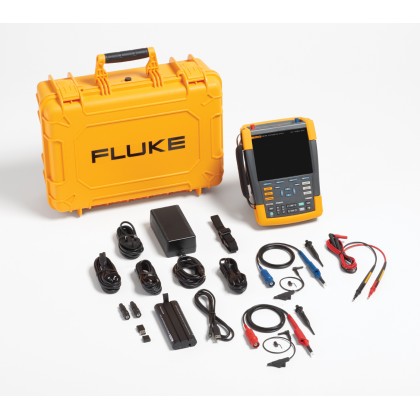 FLUKE 190-502/S - ScopeMeter Oscilloscope 2x500Mhz KIT