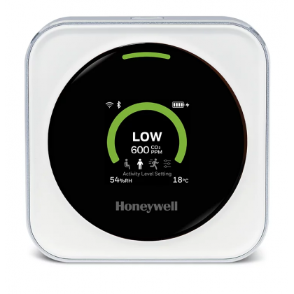 HTRAM - Moniteur / Capteur de Co2 de 400 à 2 000 ppm avec alerte - Mesure qualité d’air et lutte anti-covid - Honeywell