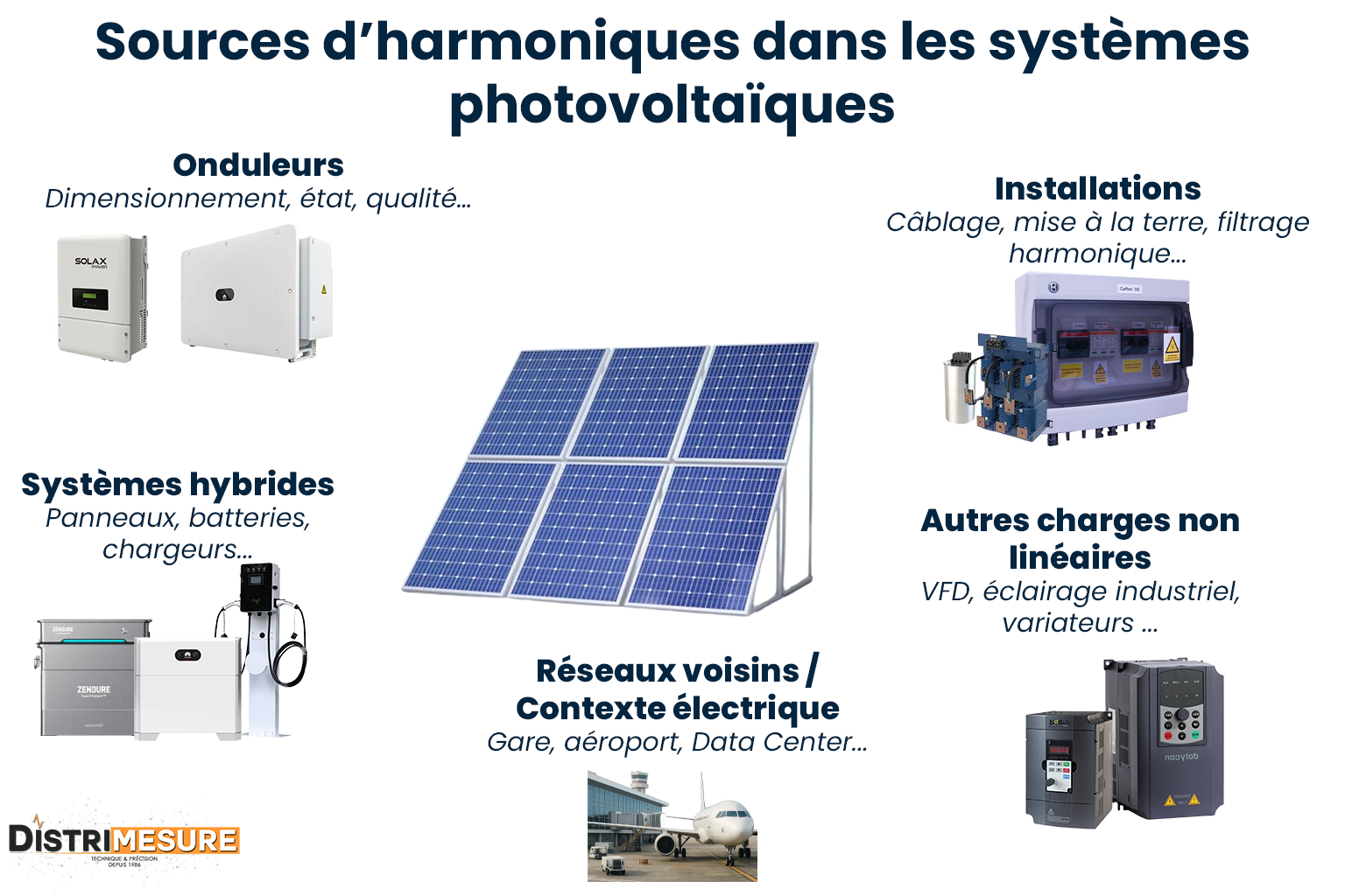 Raisons de présence d'harmonique