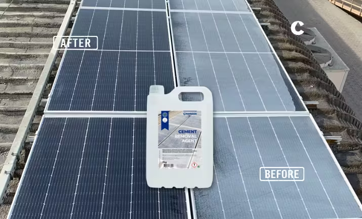 Cement Removal - solution pour éliminer les résidus alcalins